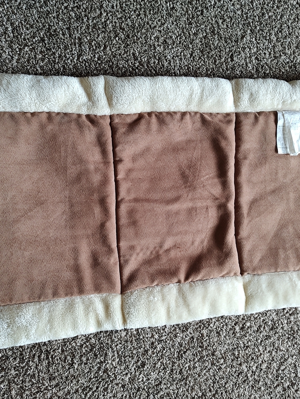 Pet Faux Fur and Suede Bed/Mat